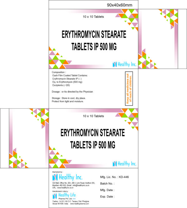 Erythromycin Tablets - Image 4