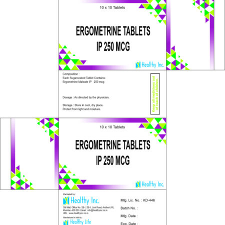 Ergometrine Tablets mcg , एर्गोमेट्रिन टैबलेट एमसीजी , Comprimidos de Ergometrina mcg , comprimés d'ergométrine mcg , قرص إرغومترين ميكروجرام ,麥角新鹼片 微克 , comprimidos de ergometrina mcg , Эргометрин таблетки мкг , エルゴメトリン錠 mcg ,suppliers India, Exporters,Wholesalers India, Distributors India, Generic Supplier,who gmp certified manufacturer, pharmaceutical companies in Mumbai , pharmaceutical manufacturing companies in Mumbai , pharmaceutical manufacturing companies, pcd pharma franchise, third party manufacturing pharma company, pharmaceutical third party manufacturing, pharmaceutical manufacturers in India, pharmaceutical manufacturer India, pharma manufacturers in India, pharma company in Mumbai, pharma manufacturer in Mumbai, active pharma ingredients India, pcd pharma franchise company, pcd pharma franchise in India, drug manufacturing companies in Mumbai, contract manufacturing companies in Mumbai, pharmaceutical contract manufacturing companies in Mumbai, pharmaceutical contract manufacturing companies in India, top pharma exporter in Mumbai, top pharma exporter in India, third party pharma exporter in Mumbai, third party pharma exporter in India, third party pharmaceutical companies in Mumbai , third party pharmaceutical manufacturing companies in Mumbai , third party pharmaceutical manufacturing companies