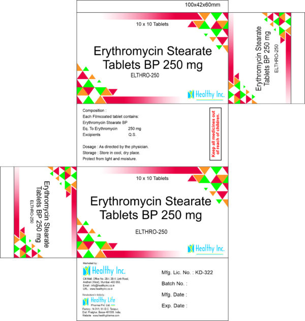 Erythromycin Tablets - Image 2