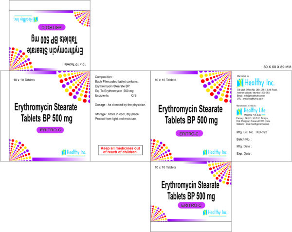 Erythromycin Tablets - Image 3