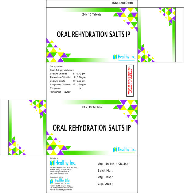 Oral Rehydration Salts (Sachets) manufacturer supplier exporter - Image 3