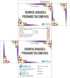 Rifampicin Isoniazide Pyrizinamide Tablets - Image 2