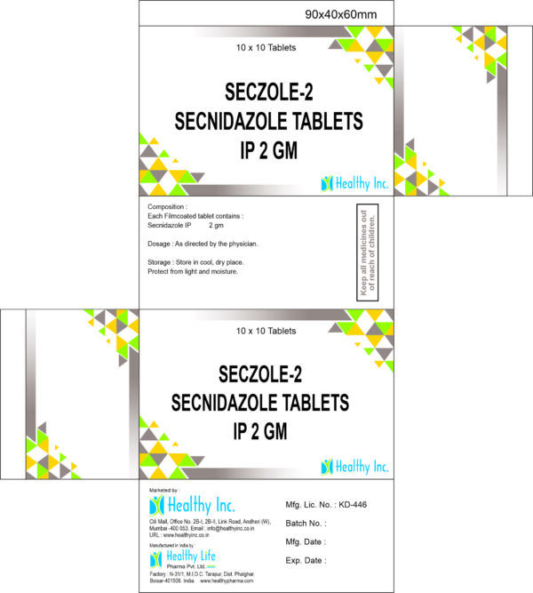 Secnidazole Tablets - Image 3