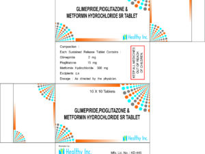 Glimepiride + Pioglitazone + Metformin hydrochloride SR Tablets , ग्लिमेपिराइड एमजी + पियोग्लिटाज़ोन एमजी + मेटफोर्मिन हाइड्रोक्लोराइड एमजी एसआर टैबलेट , Glimepirida + Pioglitazona + Clorhidrato de metformina SR , Comprimidos Glimépiride + Pioglitazone + chlorhydrate de metformine SR Comprimés , أقراص جليميبيريد ملجم + بيوجليتازون ملجم + ميتفورمين هيدروكلوريد ملجم إس آر أقراص , 格列美脲 + 吡格列酮 + 鹽酸二甲雙胍 緩釋片 , Glimepirida + Pioglitazona + Cloridrato de Metformina Comprimidos SR , Глимепирид + Пиоглитазон + Метформина гидрохлорид SR таблетки , グリメピリド+ピオグリタゾン+塩酸メトホルミンSR錠 , suppliers India, Exporters, Wholesalers India, Distributors India, Generic Supplier, who gmp certified manufacturer, pharmaceutical companies in Mumbai , pharmaceutical manufacturing companies in Mumbai , pharmaceutical manufacturing companies, pcd pharma franchise, third party manufacturing pharma company, pharmaceutical third party manufacturing, pharmaceutical manufacturers in India, pharmaceutical manufacturer India, pharma manufacturers in India, pharma company in Mumbai, pharma manufacturer in Mumbai, active pharma ingredients India, pcd pharma franchise company, pcd pharma franchise in India, drug manufacturing companies in Mumbai, contract manufacturing companies in Mumbai, pharmaceutical contract manufacturing companies in Mumbai, pharmaceutical contract manufacturing companies in India, top pharma exporter in Mumbai, top pharma exporter in India, third party pharma exporter in Mumbai, third party pharma exporter in India, third party pharmaceutical companies in Mumbai , third party pharmaceutical manufacturing companies in Mumbai , third party pharmaceutical manufacturing companies
