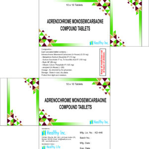 Adrenochrome monosemicarbazone compound Tablets (Adronochrome monosemi carbazone . + Menadione sodium