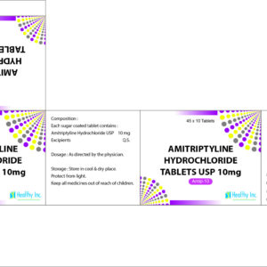 Amitriptyline hydrochloride Tablets