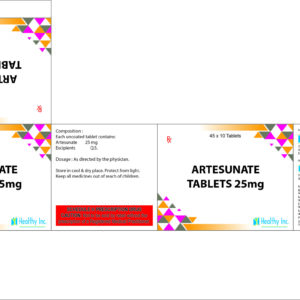 Artesunate Tablets (only for Export)