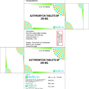 Azithromycin Tablets ( gm)