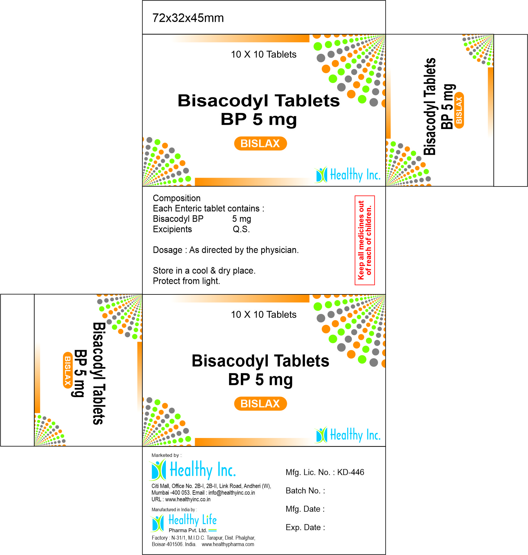 Bisacodyl Tablets