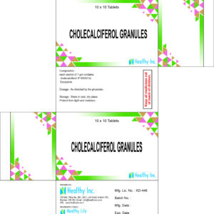 Cholecalciferol Granules gm IU