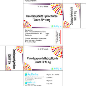 Chlordiazepoxide hydrochloride Tablets