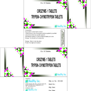 Chymotrypsin Tablets Armour units