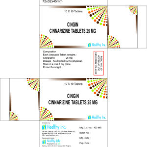 Cinnarizine Tablets