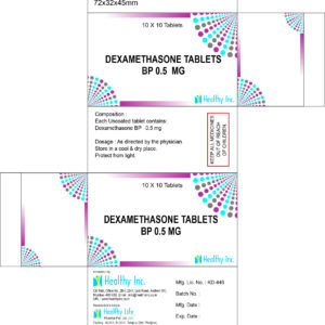 Dexamethasone Tablets .