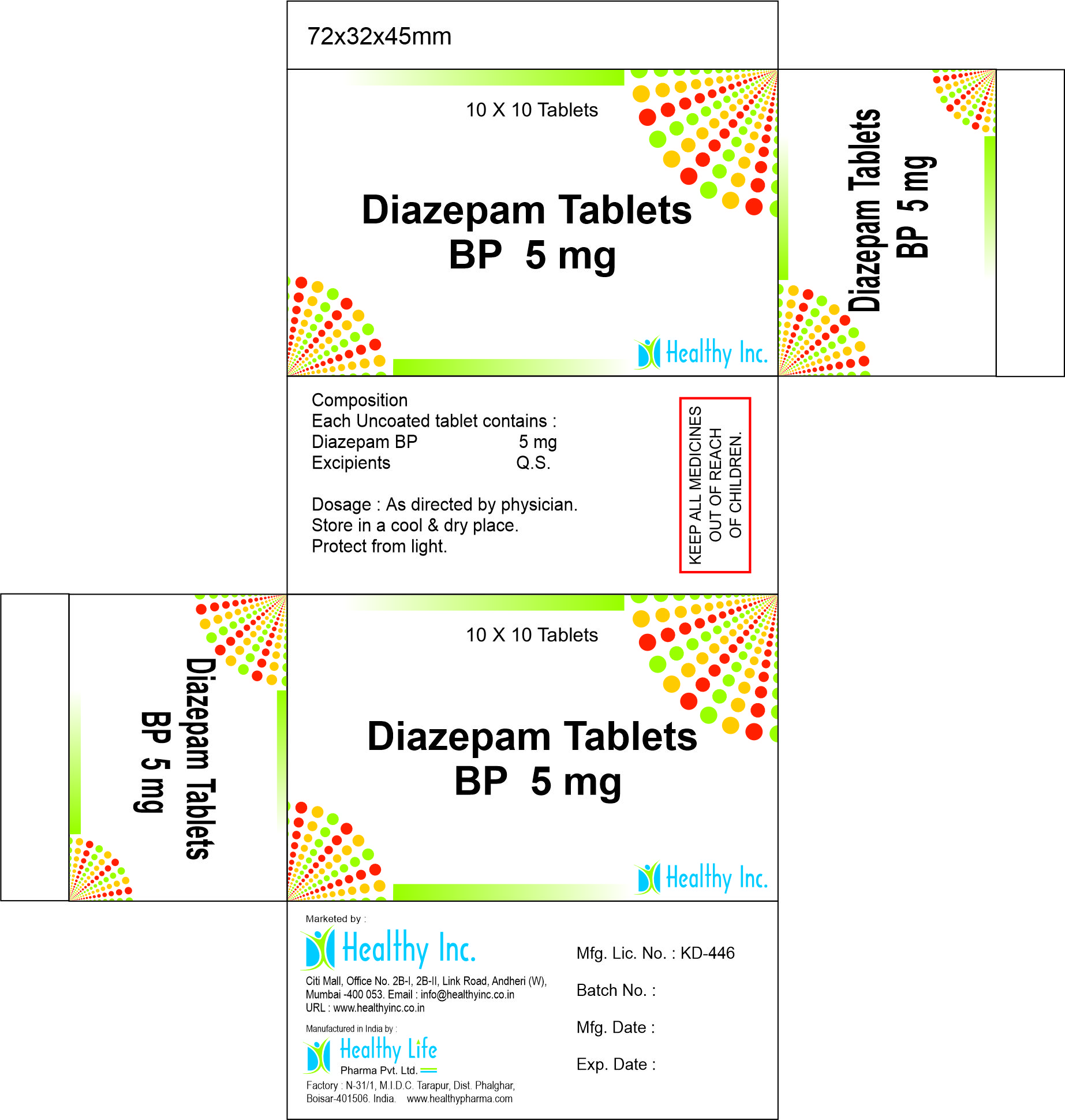 Diazepam Tablets