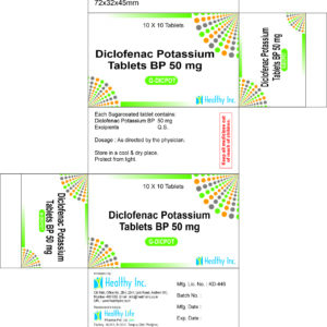 Diclofenac Potassium Tablets