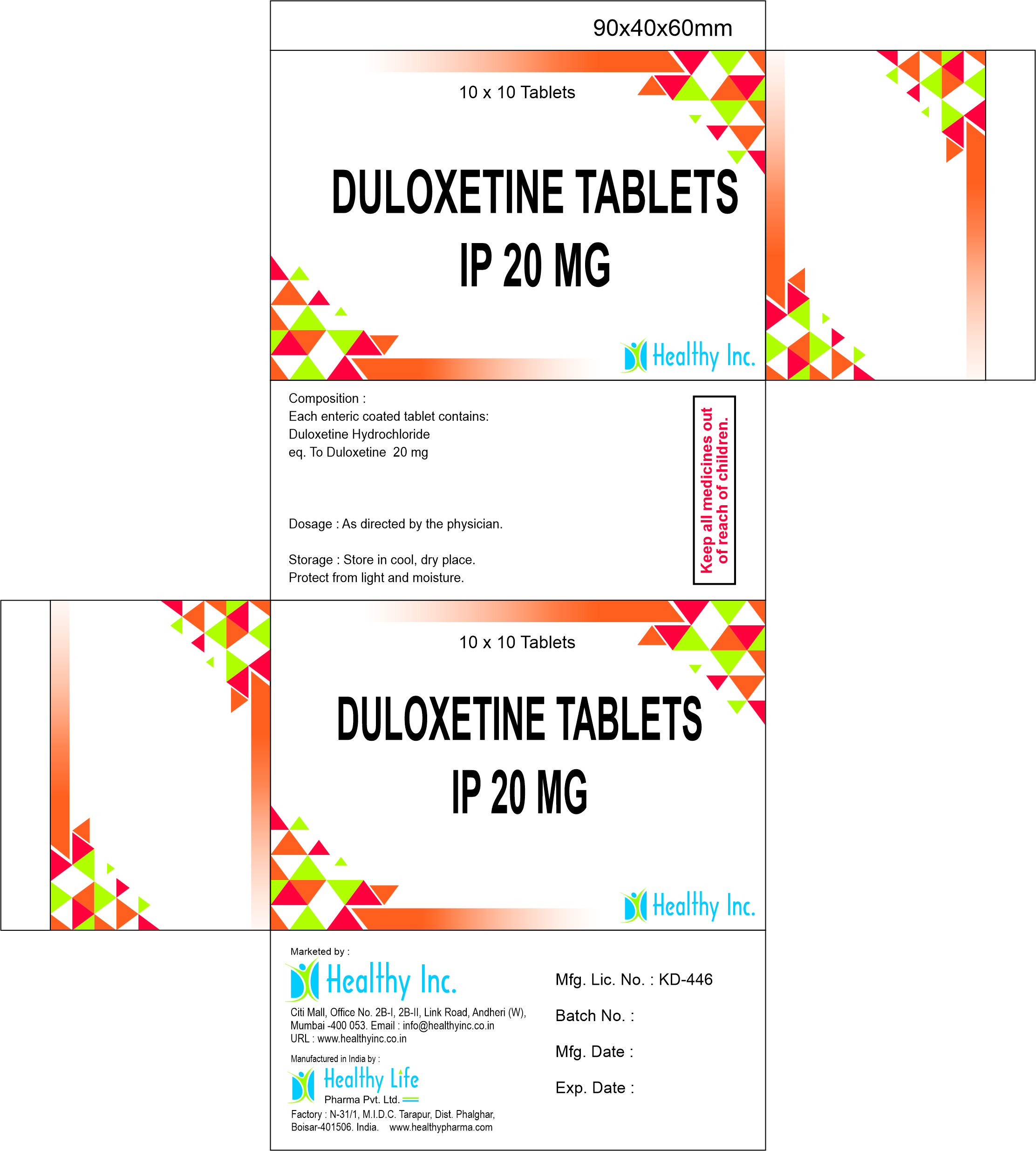 Duloxetine Tablets