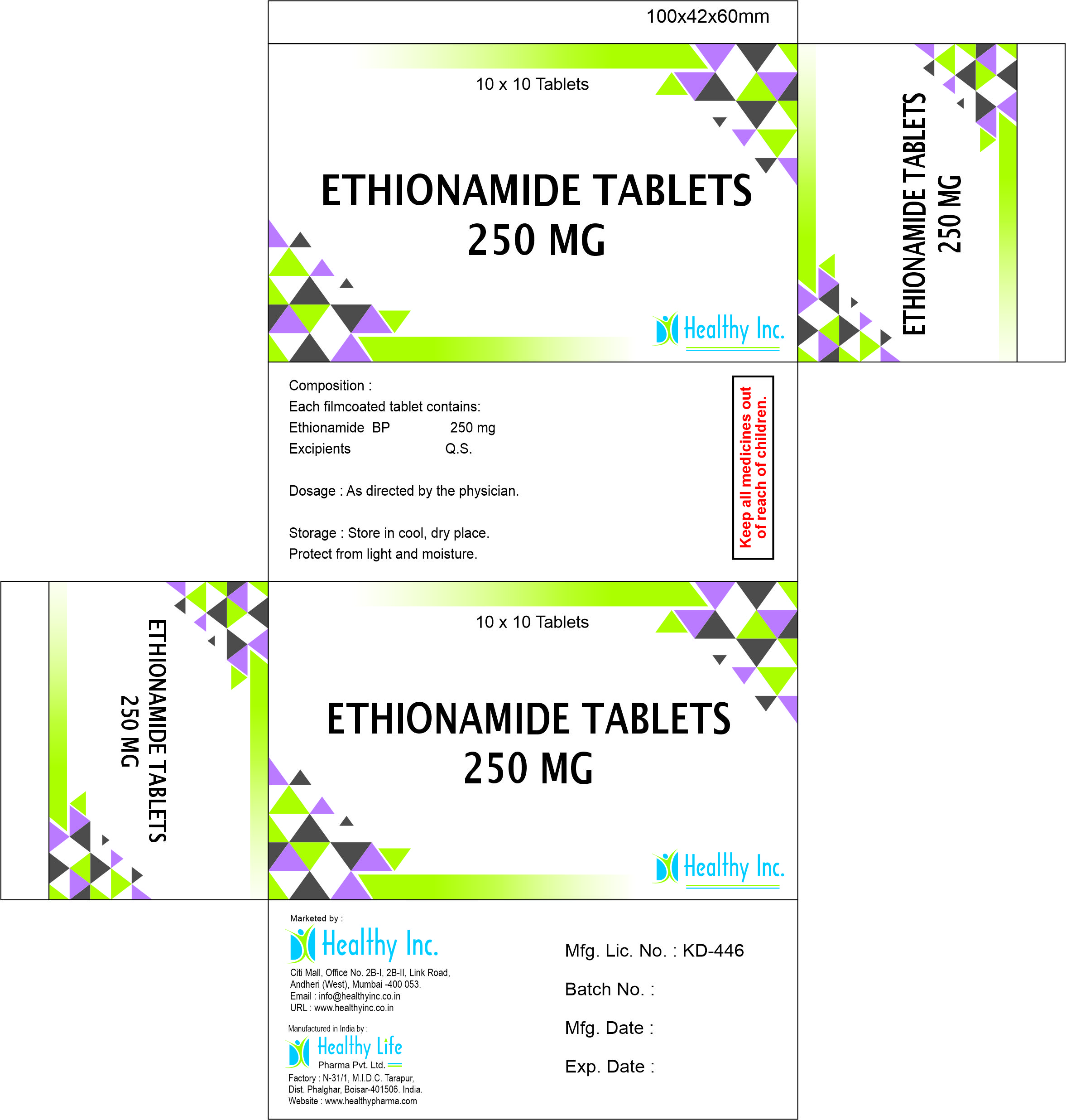 Ethionamide Tablets