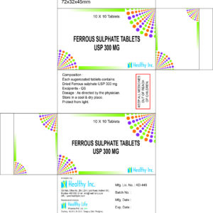 Ferrous Sulphate Tablets