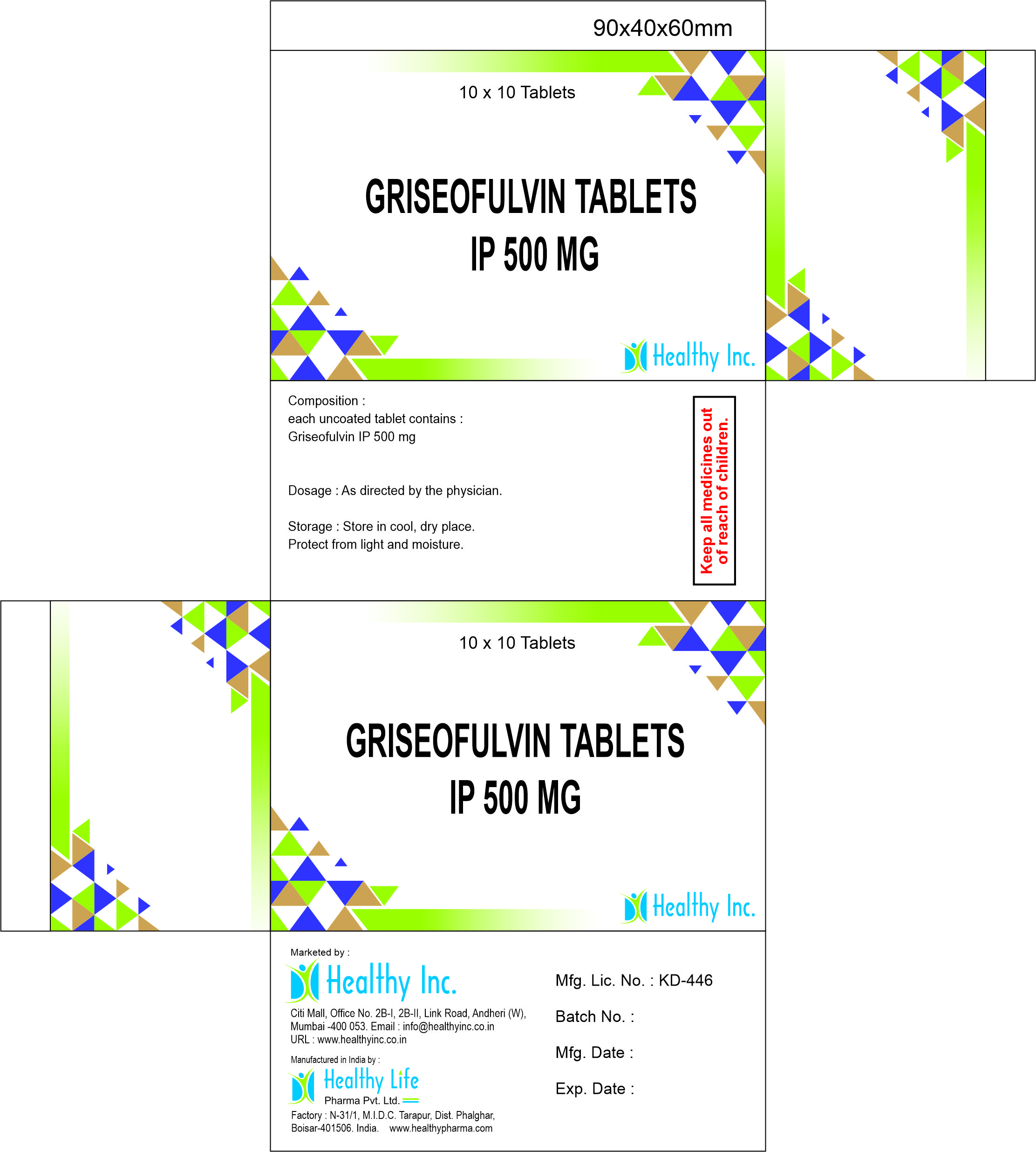 Griseofulvin Tablets