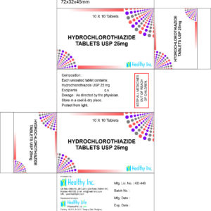 Hydrochlorothiazide Tablets