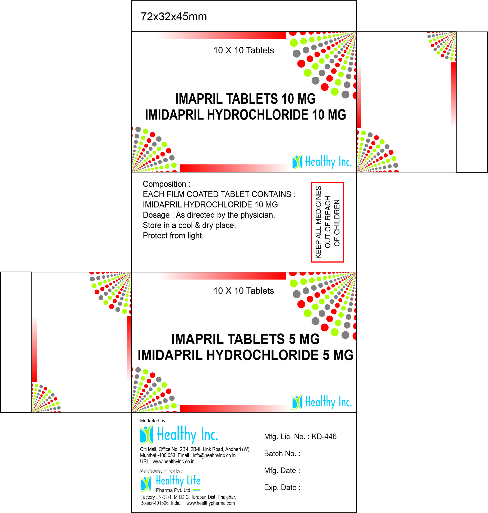 Imidapril hydrochloride