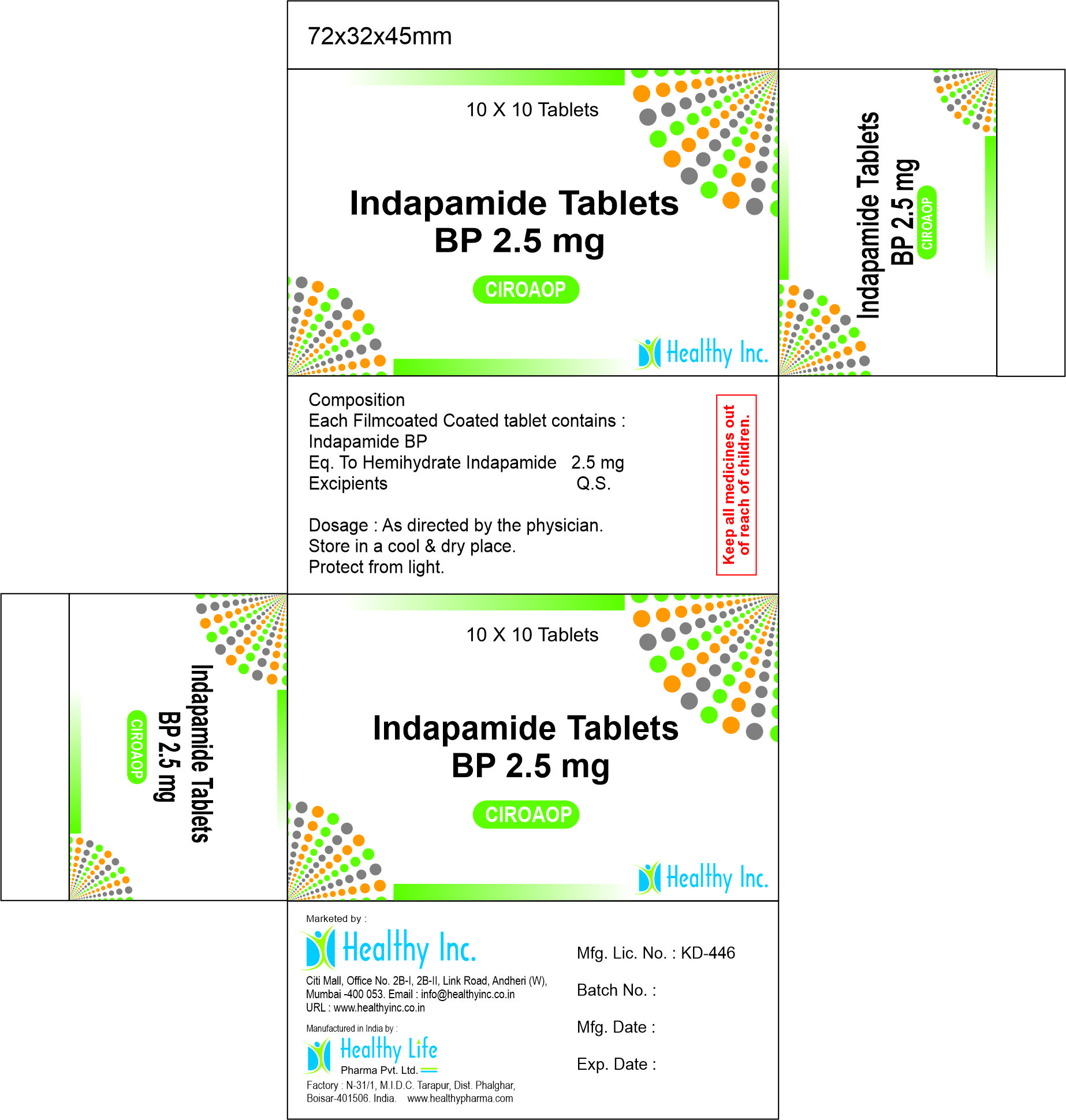 Indapamide Tablets