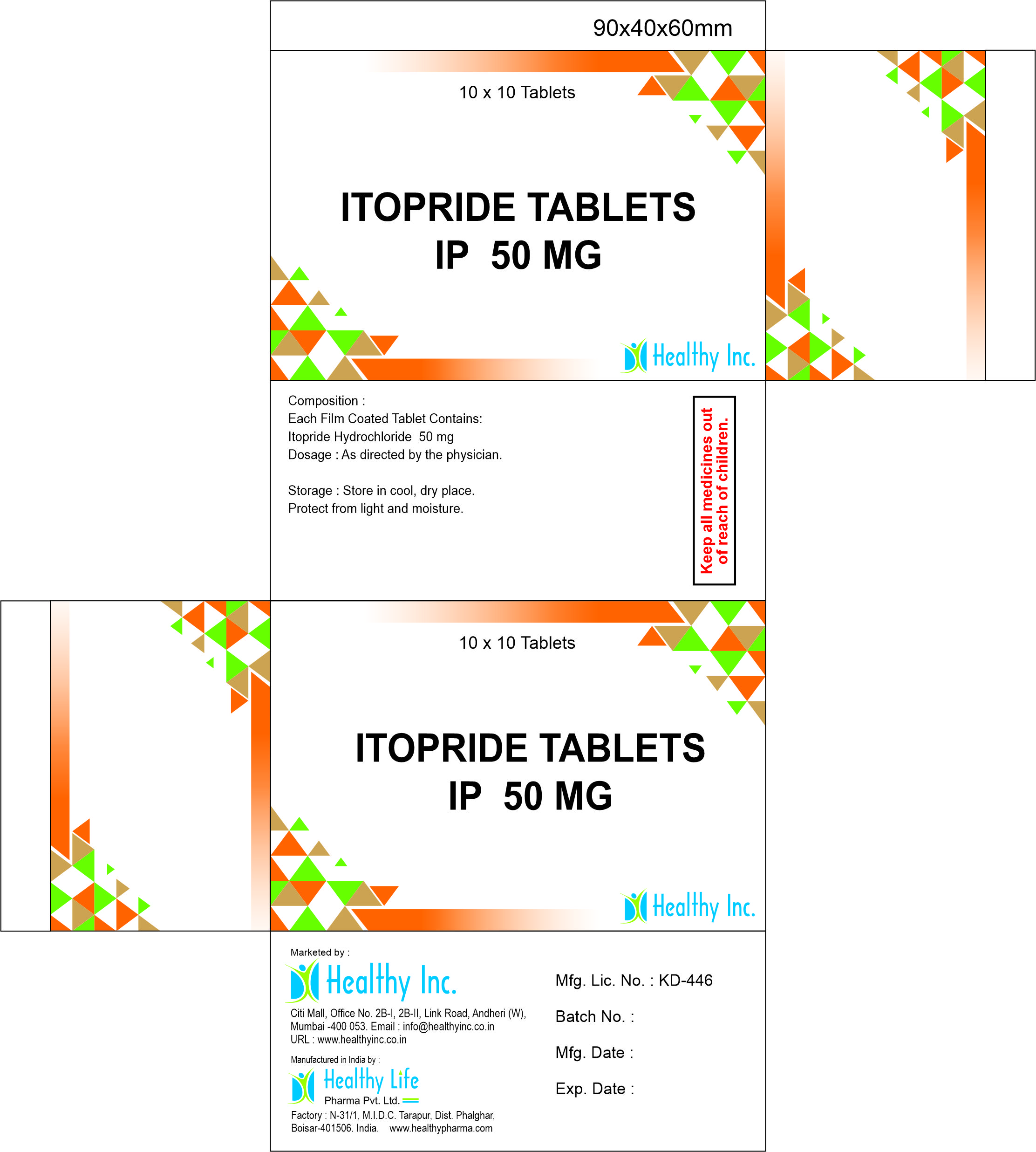 Itopride Tablets