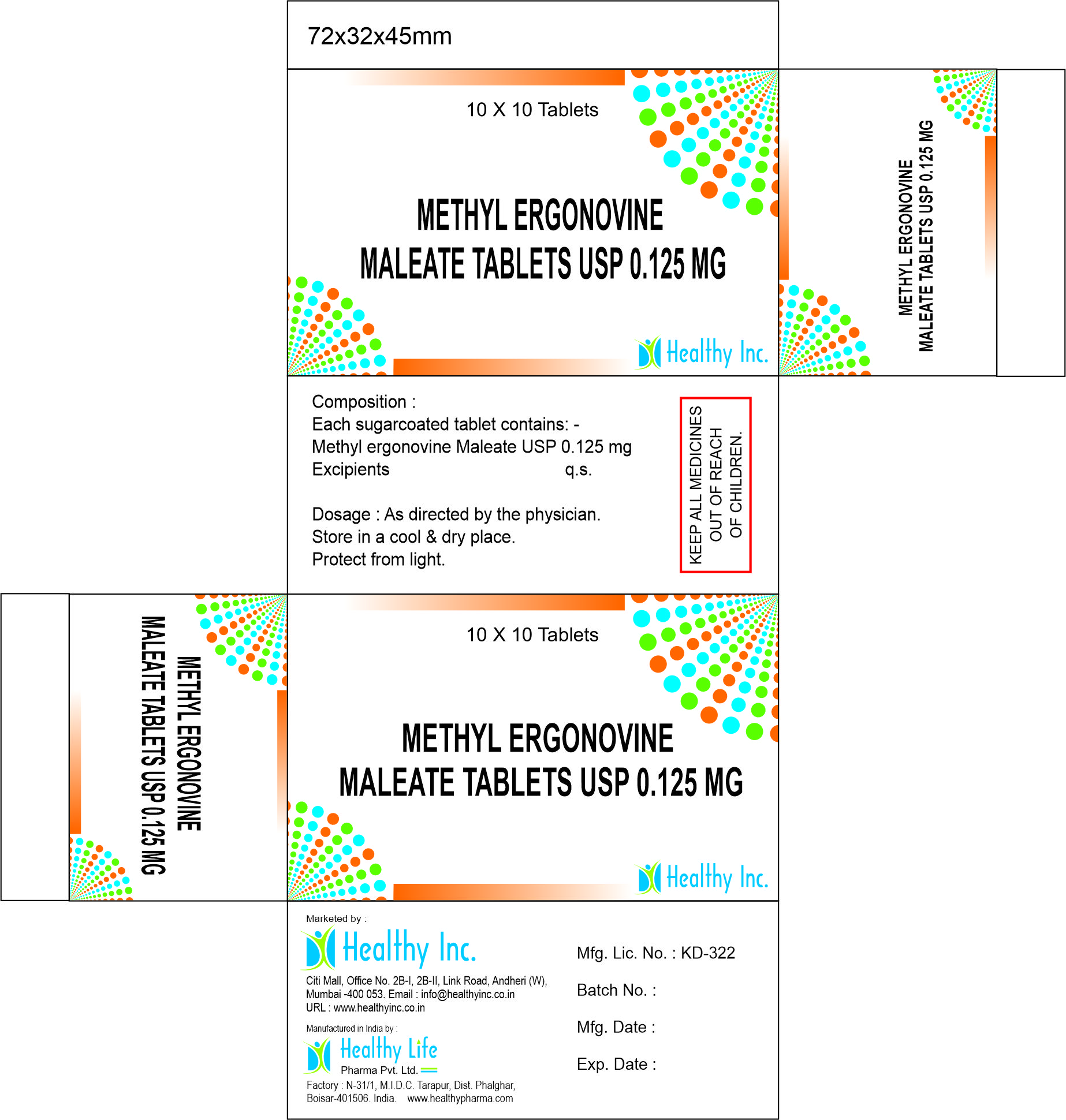 Methyl Ergonovine Maleate Tablets