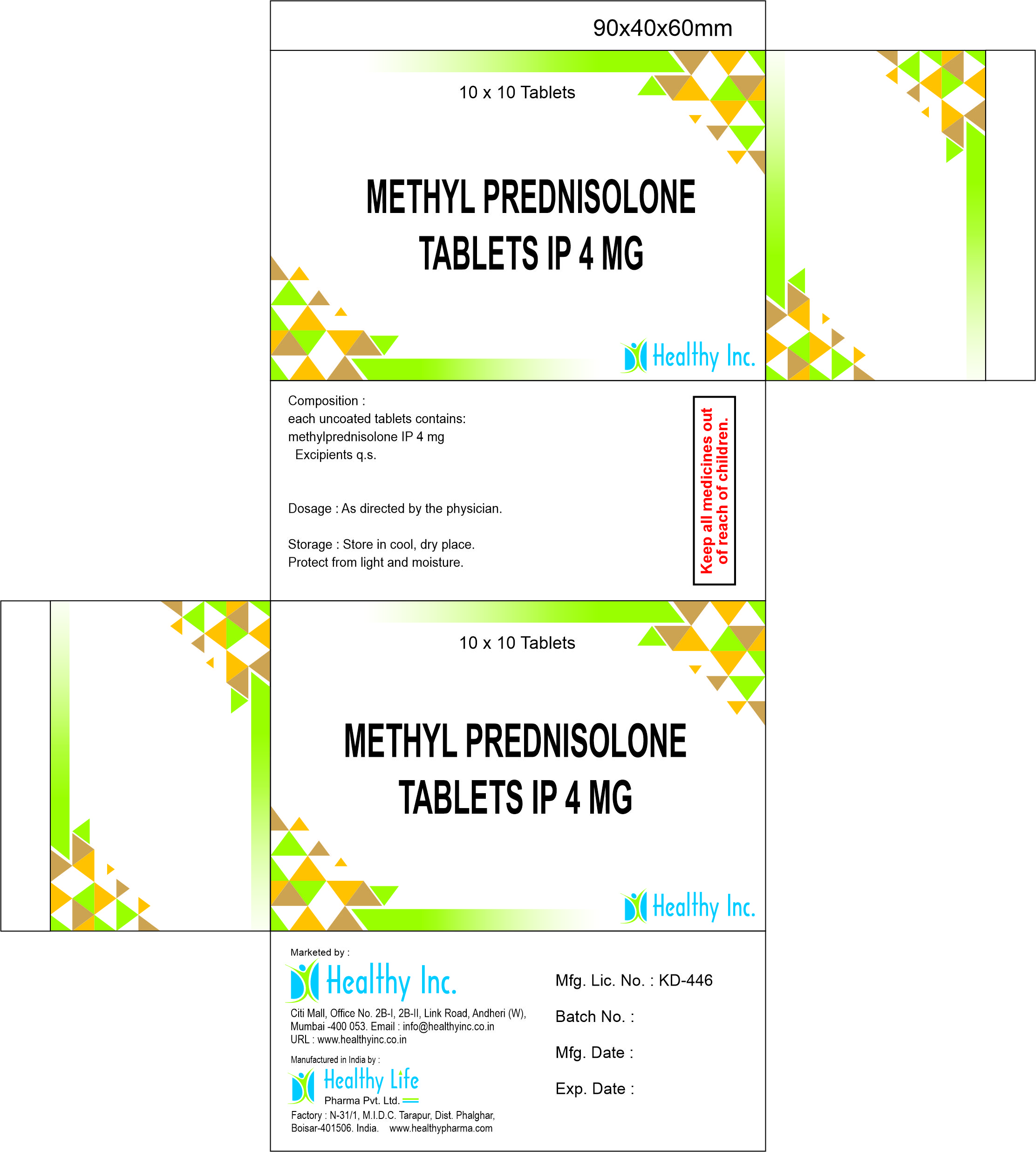 Methyl Prednisolone Tablets