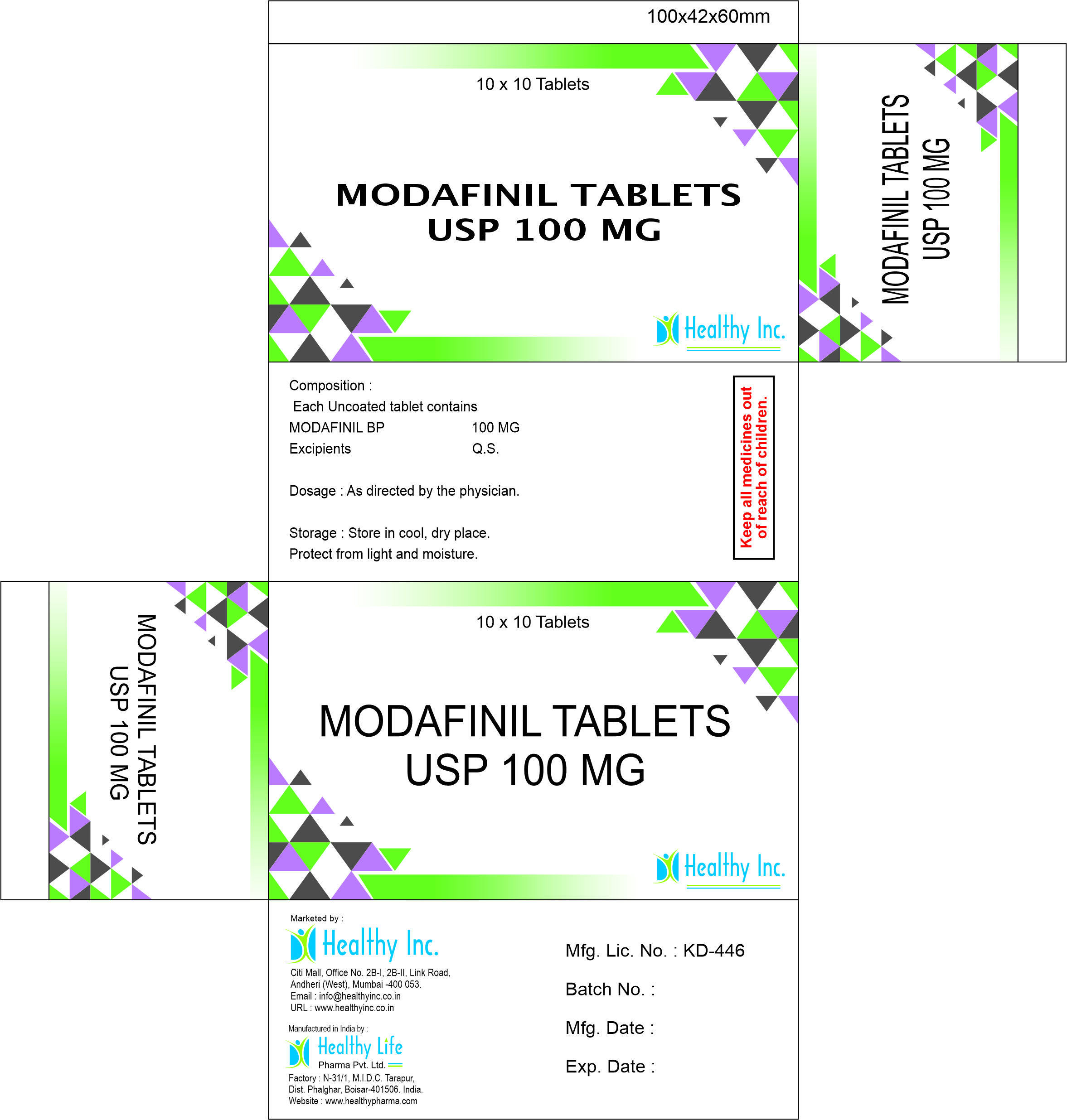 Modafinil Tablets