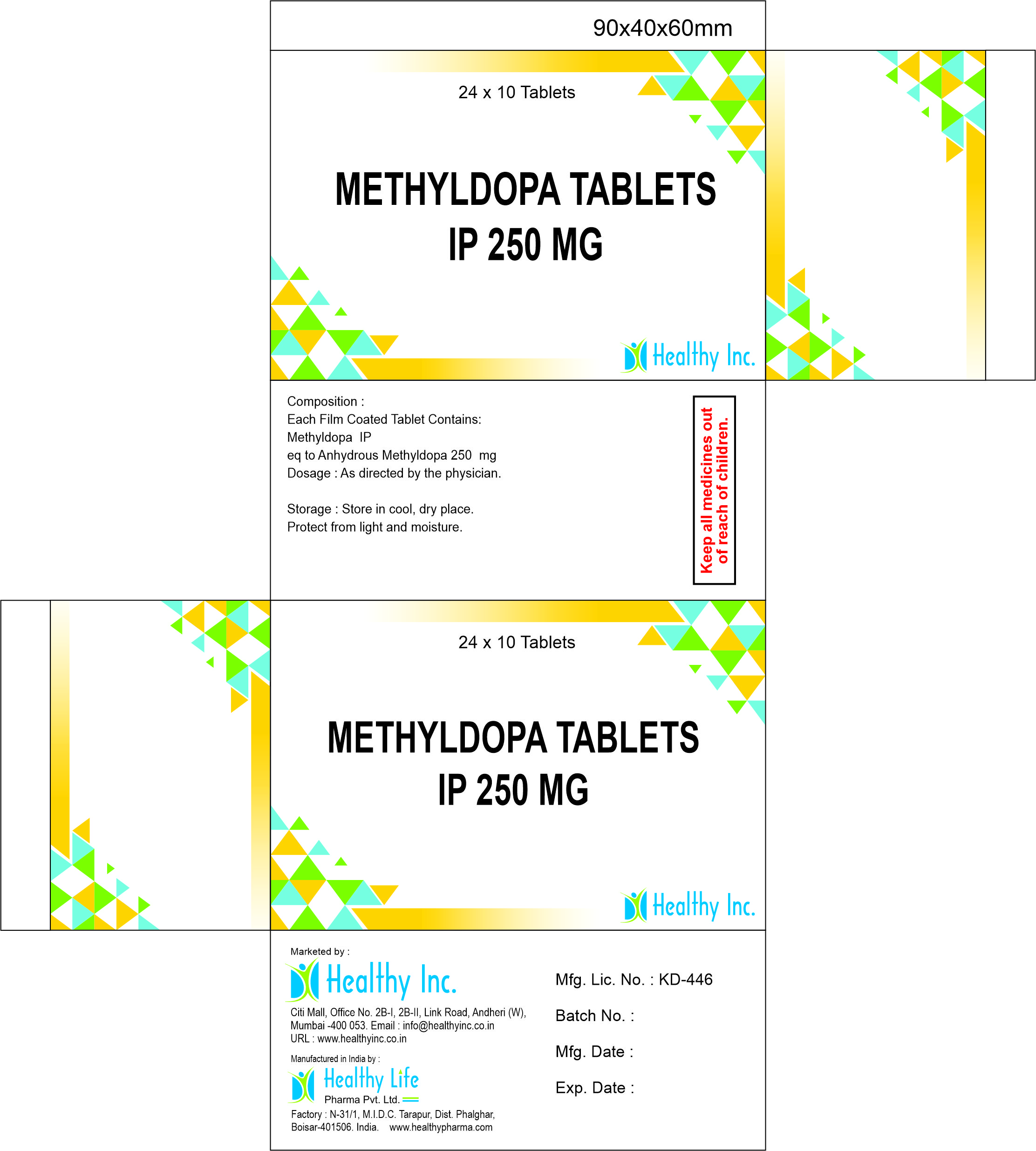 Methyldopa Tablets