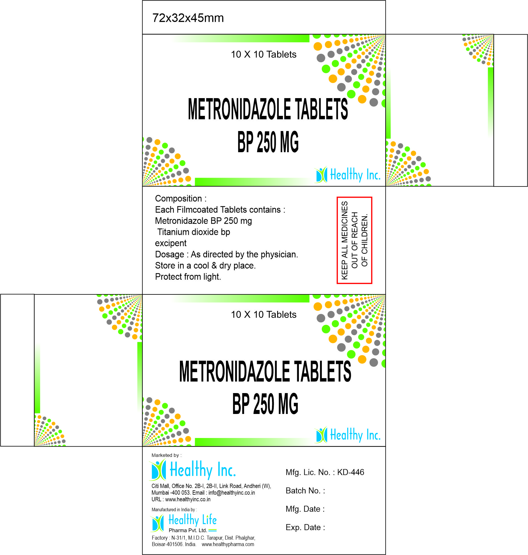 Metronidazole Tablets