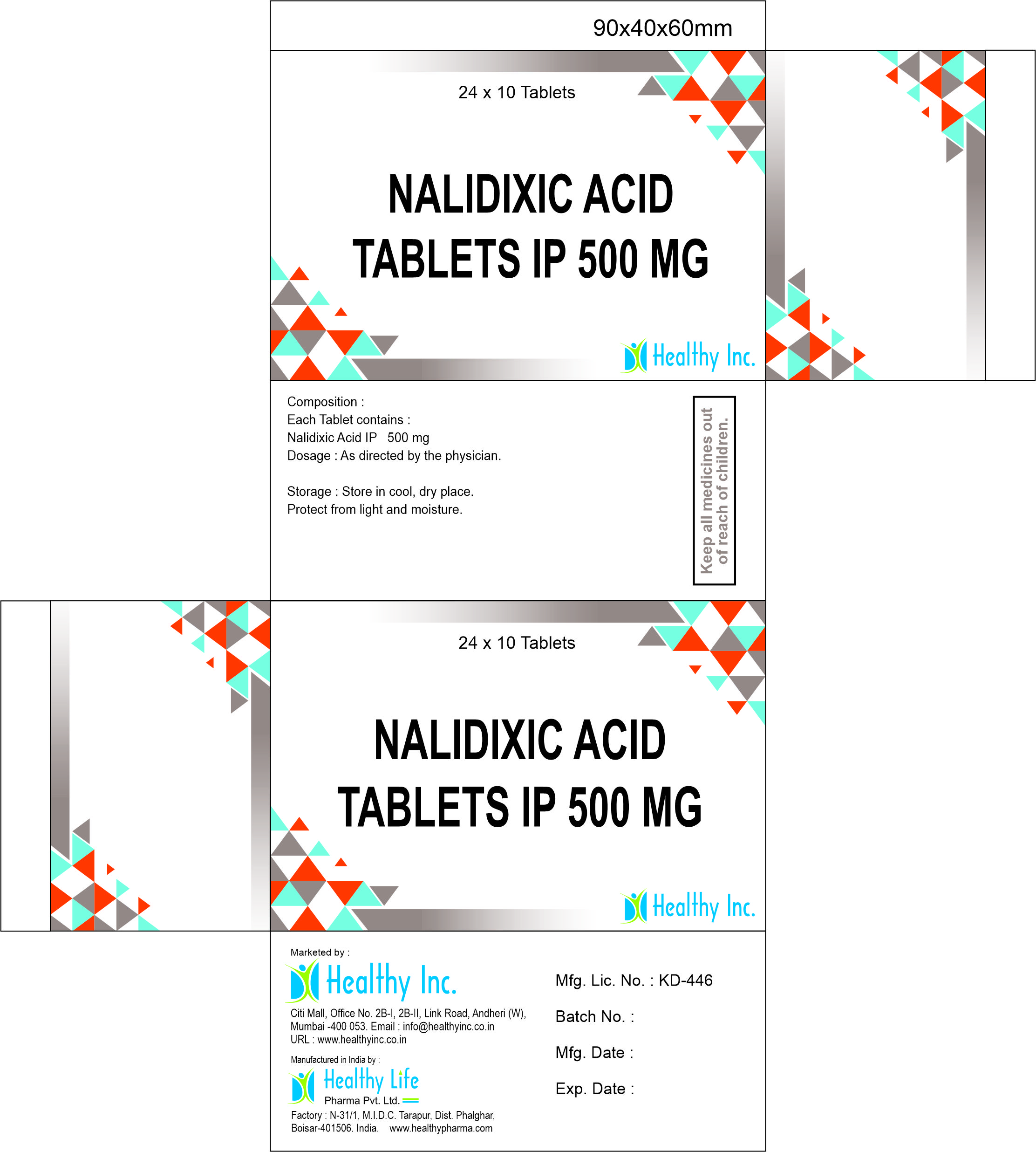 Nalidixic acid Tablets