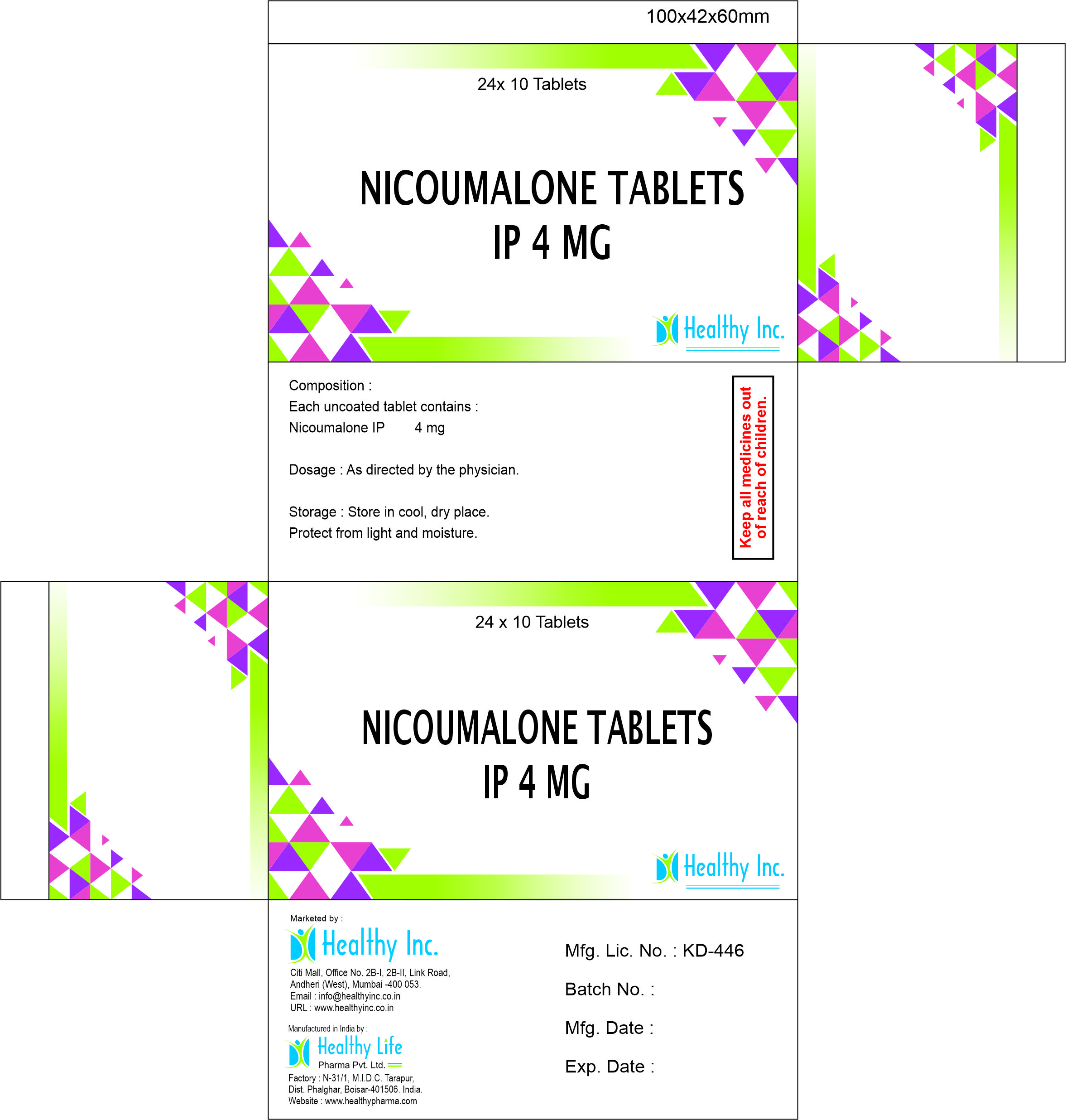 Nicoumalone Tablets