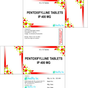 Pentoxifylline Tablets (Regular SRC under development)