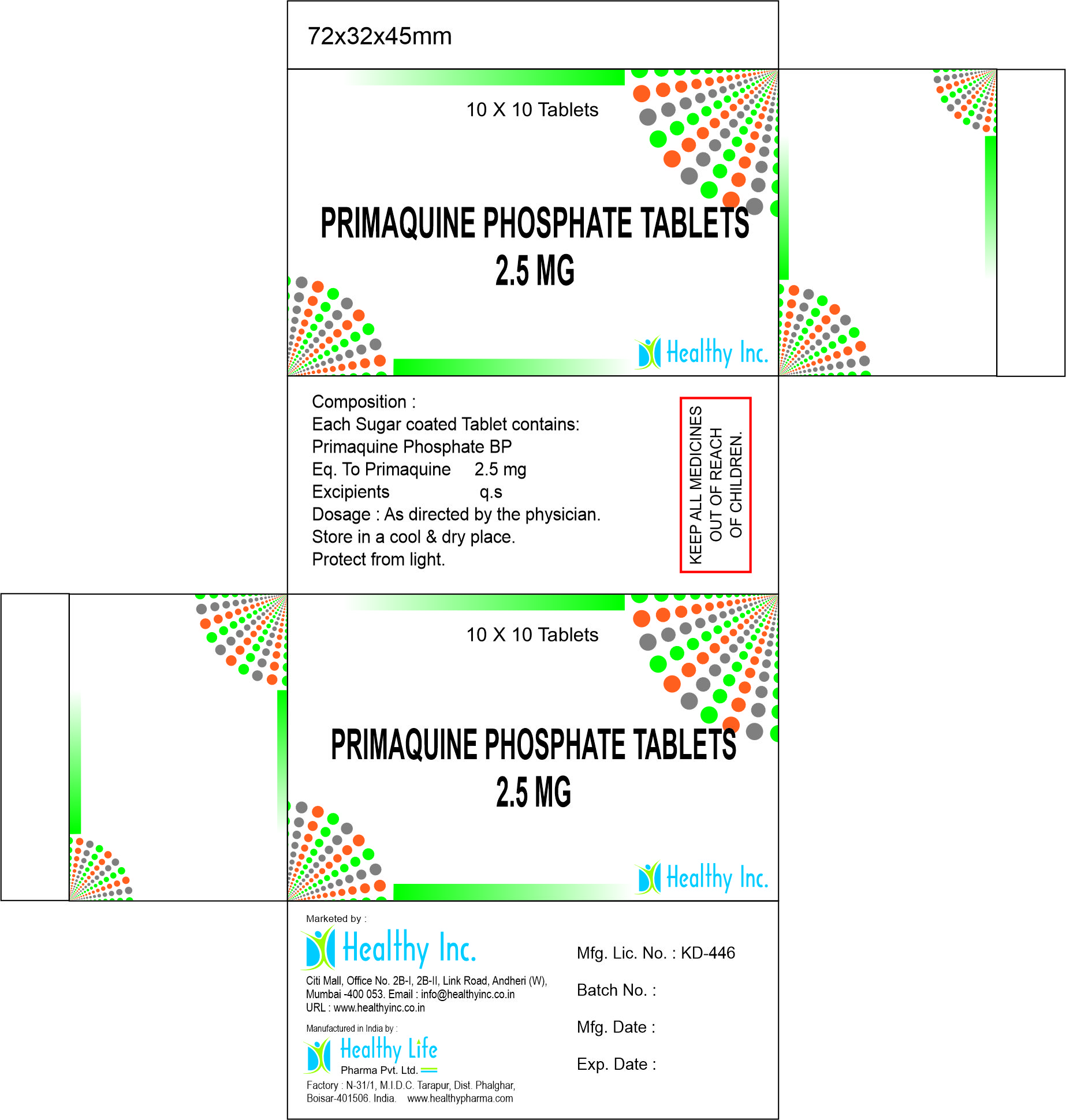 Primaquine Phosphate Tablets