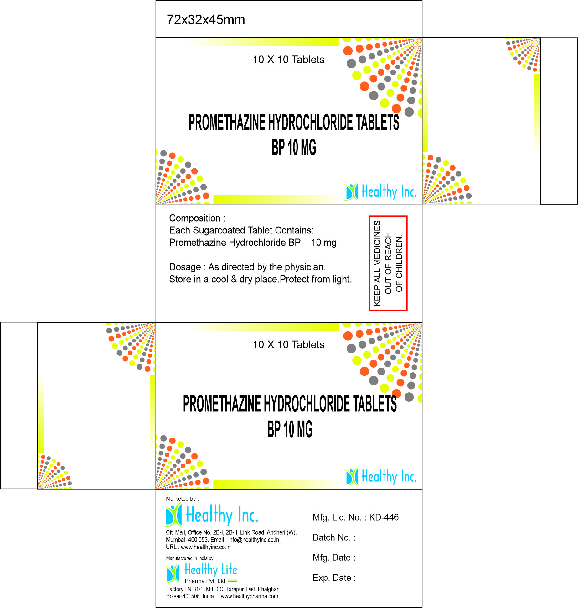 Promethazine Hydrochloride Tablets