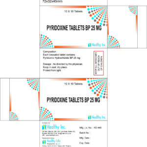 Pyridoxine Hydrochloride Tablets