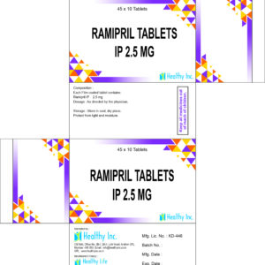 Ramipril Tablets .