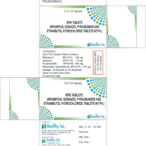 Rifampicin + Isoniazid + Pyrazinamide Tablets (Combi Kit)