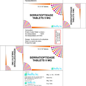 Serratiopeptidase Tablets