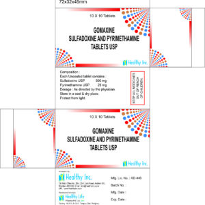 Sulphadoxine with Pyrimethamine Tablets