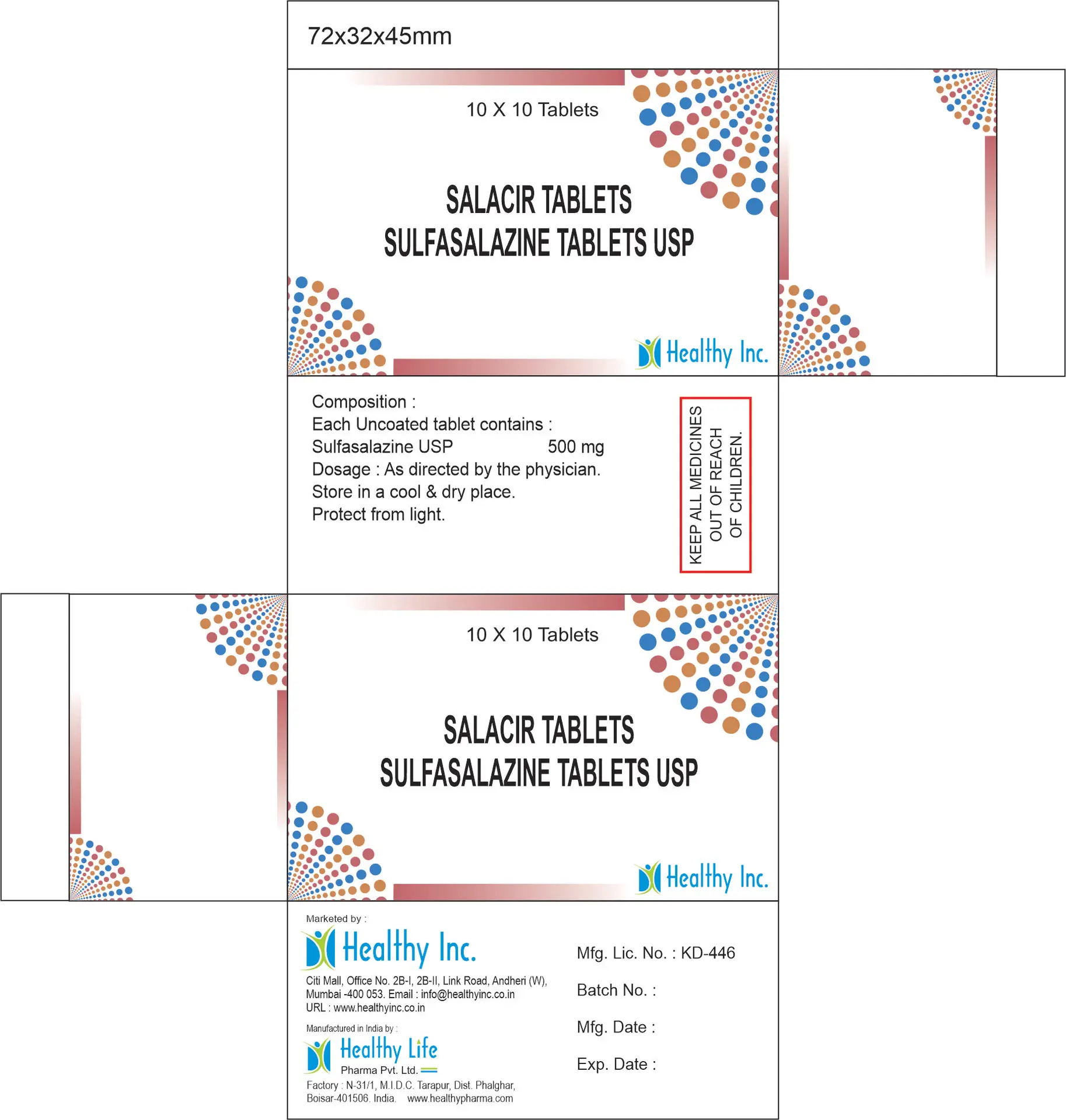 Sulfasalazine Tablets
